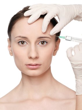 güzellik karşısında kozmetik botox enjeksiyonu