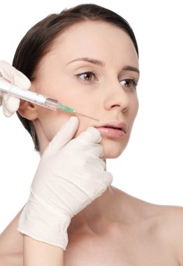 güzellik karşısında kozmetik botox enjeksiyonu