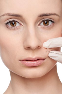 güzellik karşısında kozmetik botox enjeksiyonu