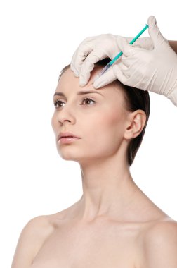 güzellik karşısında kozmetik botox enjeksiyonu