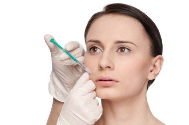 güzellik karşısında kozmetik botox enjeksiyonu