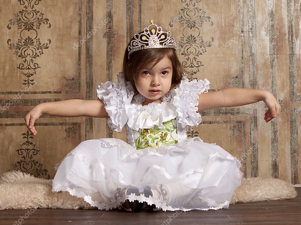 White Dress Tiara