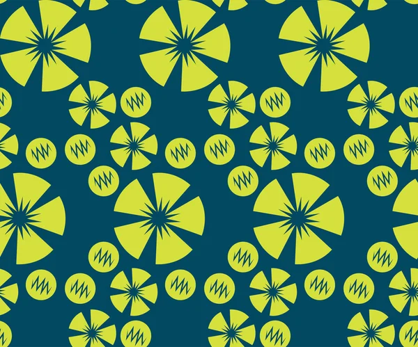 花の装飾パターン 6 — ストックベクタ