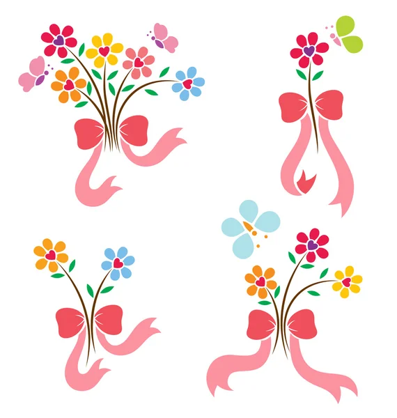 Blomväxter — Stock vektor