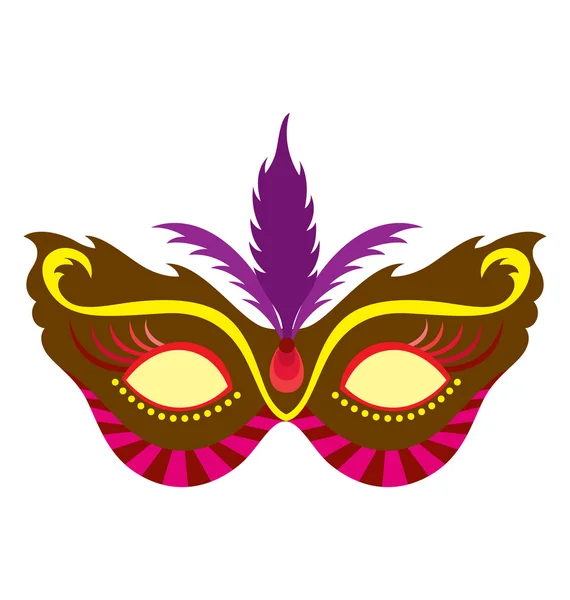 Mardi Gras Maske 1 — Stockvektor