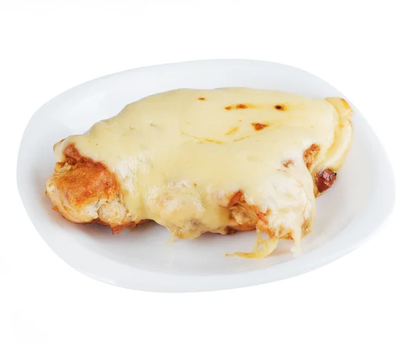 Chiken με λιωμένο τυρί — Φωτογραφία Αρχείου