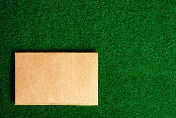 Cardboard note — Stock Photo, Image