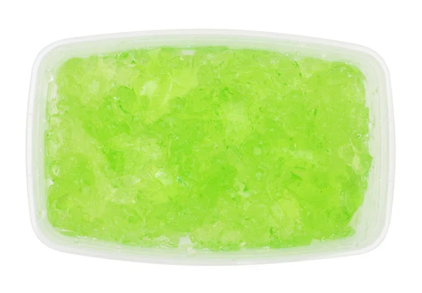 绿色果冻 — 图库照片