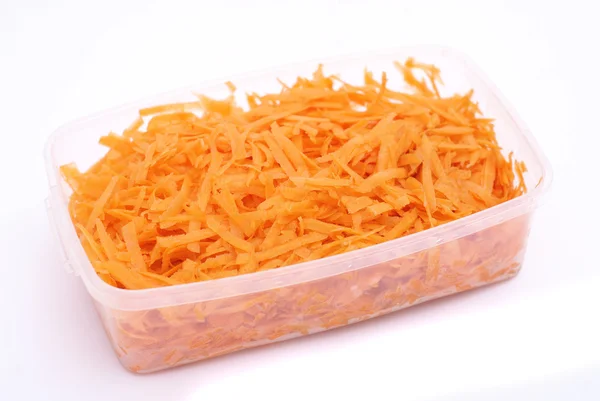 Grated carrot — Stock Photo, Image