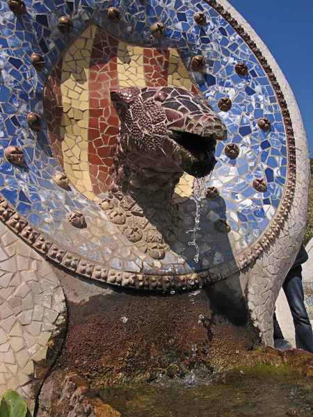 Parque Guell Barcelona — Fotografia de Stock