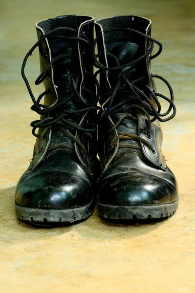 军队皮靴 — 图库照片