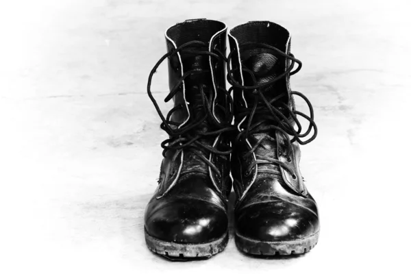 Buty armii — Zdjęcie stockowe