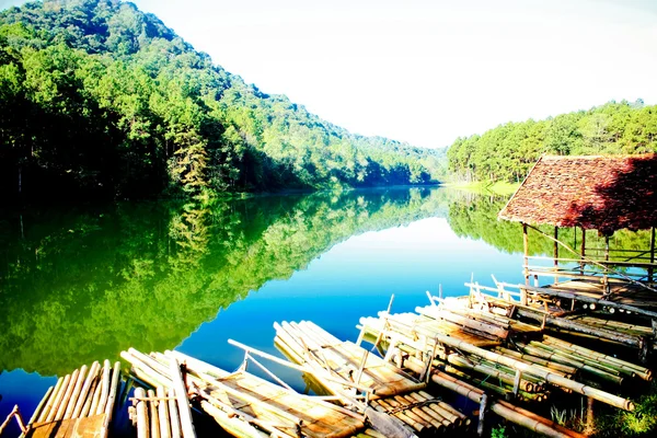 Lago Pang-ung — Fotografia de Stock