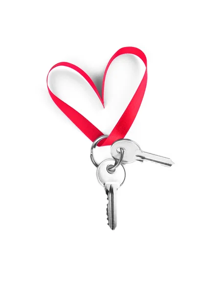 Heart Keys Royalty Free Stock Images