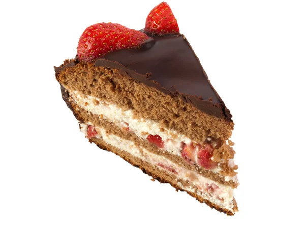 Keksz csokoládé torta — Stock Fotó