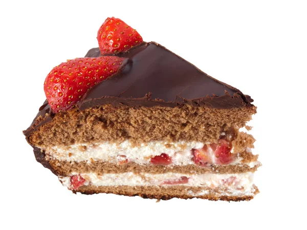 Keksz csokoládé torta — Stock Fotó