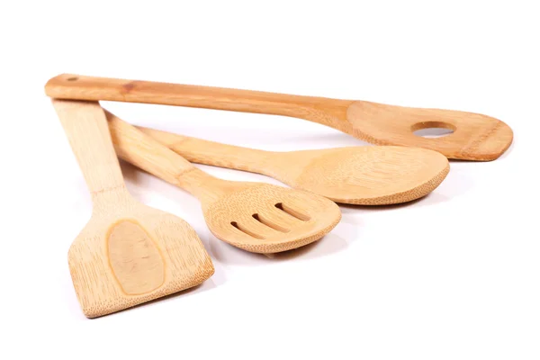 Kochutensilien aus Holz — Stockfoto