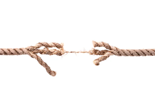 Розбиття мотузки — стокове фото