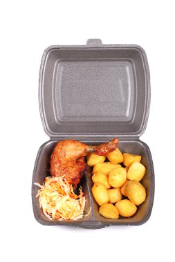 Gıda taşınabilir plastik kutu