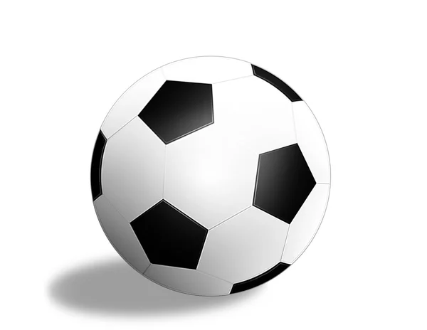 Bollen för fotboll — Stockfoto