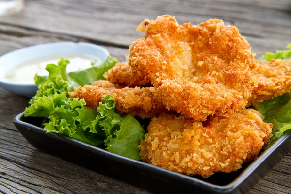 Deep fried shrimp — Stock Photo, Image