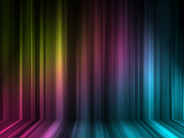 Många färg rader med 3d-effekt — Stockfoto