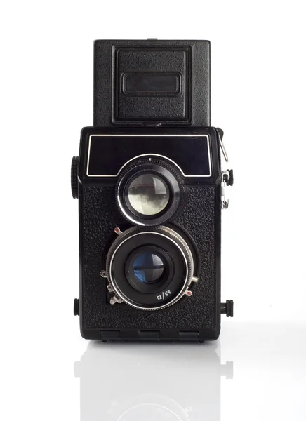 Gamla lomo kamera isolerad på vit bakgrund — Stockfoto