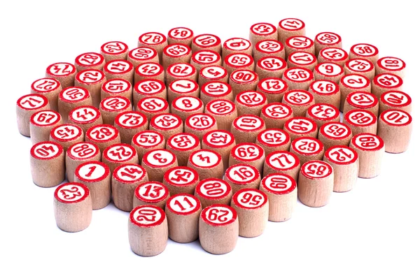 Many kegs for bingo — Stock Photo, Image