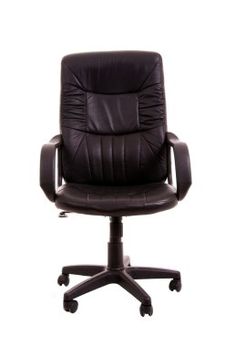 Comfortable office chair isolated on white background clipart