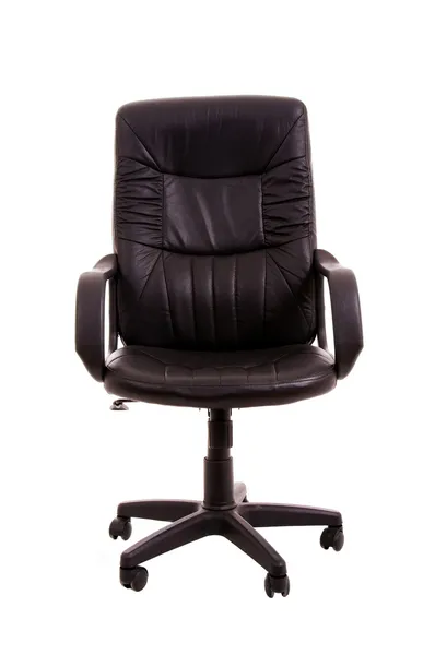 白い背景で隔離の快適なオフィスの椅子 — ストック写真
