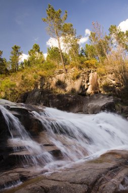 derin orman şelale geres Milli Park, Portekiz