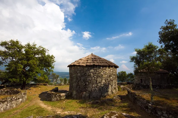 Archaeological ruins of Citânia de Briteiros in Guimaraes Portug — Zdjęcie stockowe