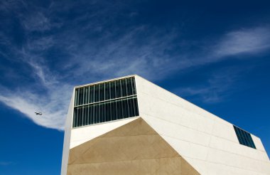 Porto - 18 Nisan: Müzik Evi ilk Portug içinde inşa ediyor