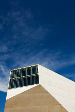 Porto - 18 Nisan: Müzik Evi ilk Portug içinde inşa ediyor