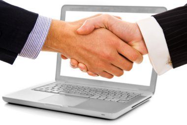 Shaking hands clipart