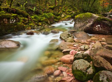 River running down clipart