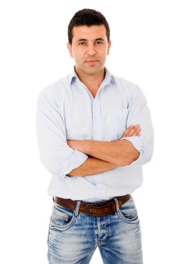 Sıradan bir genç portresi.