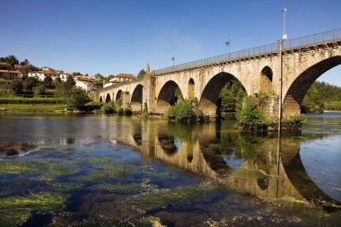 Bridge of Ponte da Barca clipart