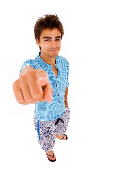 Young casual man full body — Stock Photo, Image