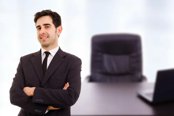 Smiling young business man — Stock Photo, Image