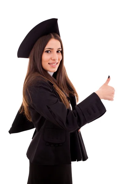 Portrait of a student girl — Stock Photo, Image