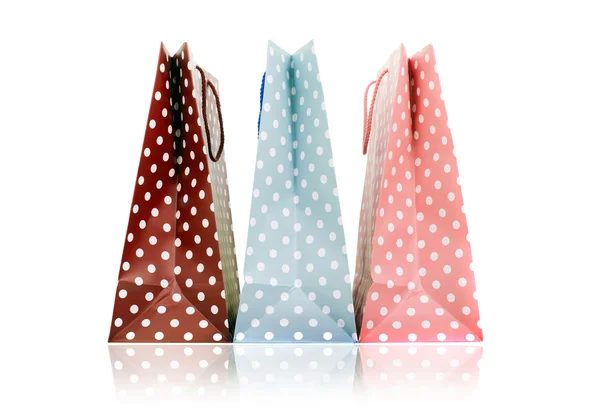Geassorteerde gekleurde shopping tassen — Stockfoto