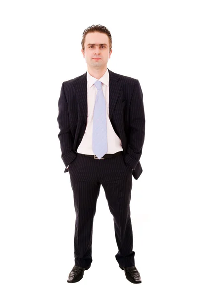 Fiatal üzleti ember teljes test — Stock Fotó