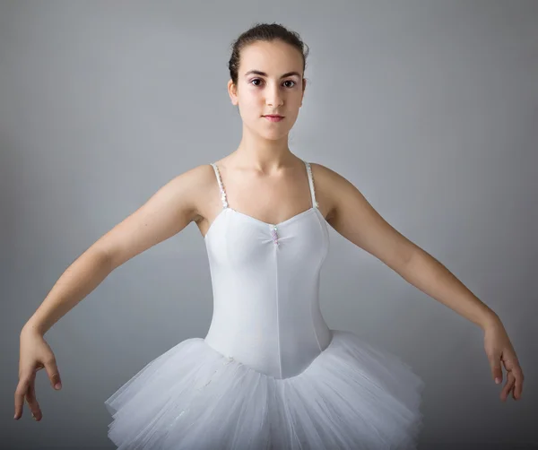 Прекрасній танцівницею балету — стокове фото