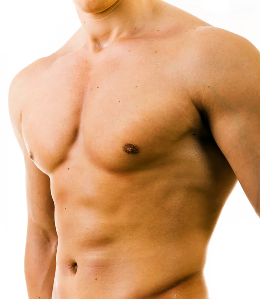 Mięśni tułowia mężczyzna idealny — Zdjęcie stockowe