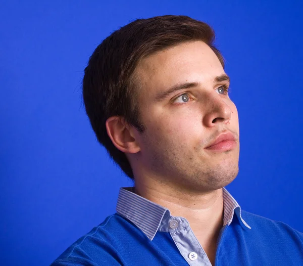 Close up of young casual man — Stock Photo, Image