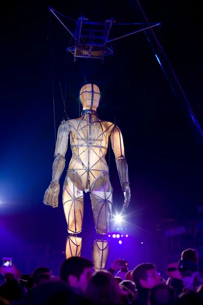 Guimaraes, Portugal - 21 janvier : L'énorme figure du mannequin Photos De Stock Libres De Droits