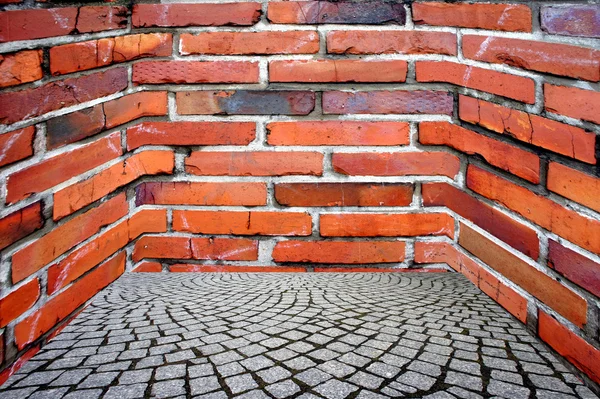 stock image Brick wall background