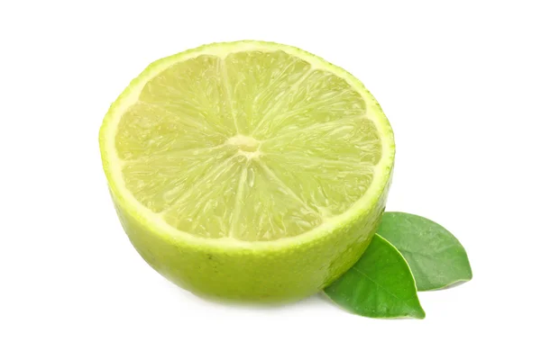Fresh Lime. Isolated on white background. — Stock Photo, Image