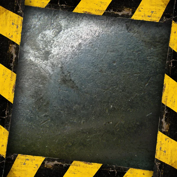 Metal kemer uyarı şablonu — Stok fotoğraf